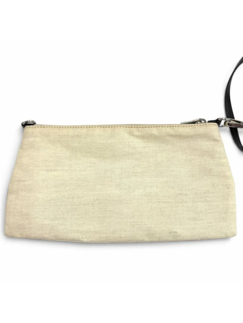 Miu Miu Ivy Nero Natural Logo Design Raffia Mesh Tote